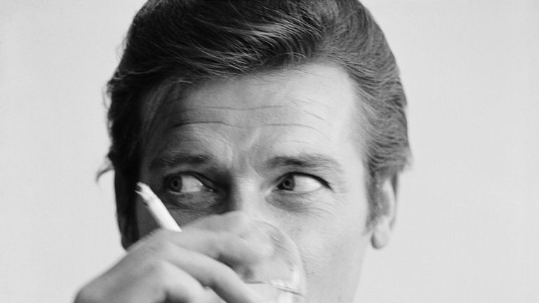 1968: Before Bond he was best known for his mystery spy thriller television series 'The Saint'