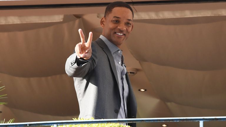 US actor and member of the Feature Film jury Will Smith arrives