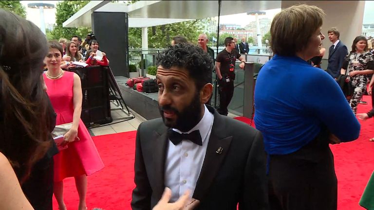Adeel Akhtar, nominated for Leading Actor for Murdered By My Father 