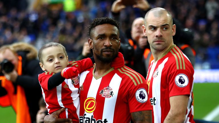 Bradley Lowery has been a mascot for Sunderland and England