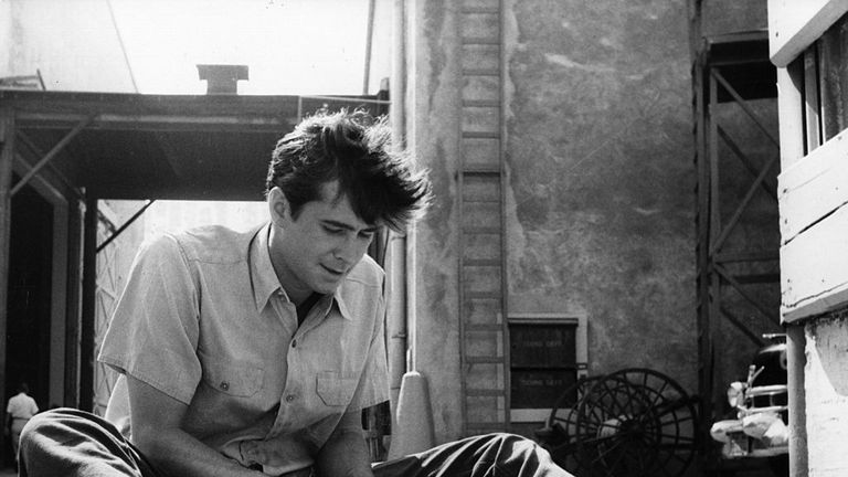 Anthony Perkins, renowned for his role in Alfred Hitchcock's horror film Psycho, died of AIDS in 1992