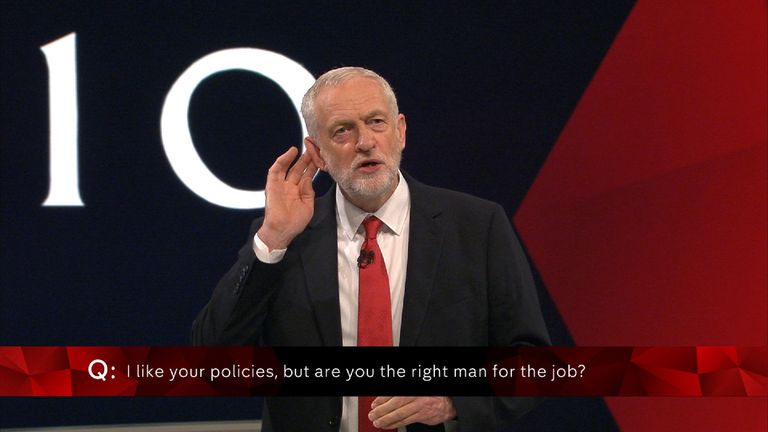 Jeremy Corbyn says leadership is about listening