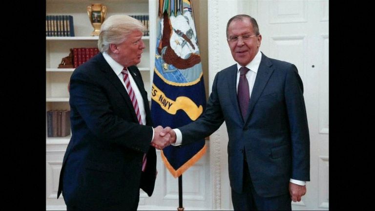 Donald Trump hosted Sergei Lavrov in the White House
