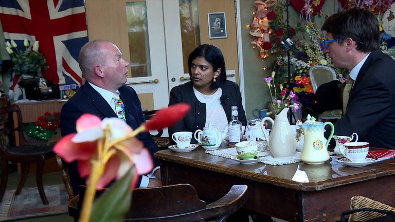 Rupa Huq and Peter Ward