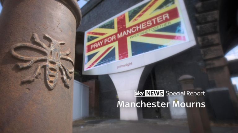 Sky News looks at how the city of Manchester pulled together after the horrific events of the Ariana Grande concert.