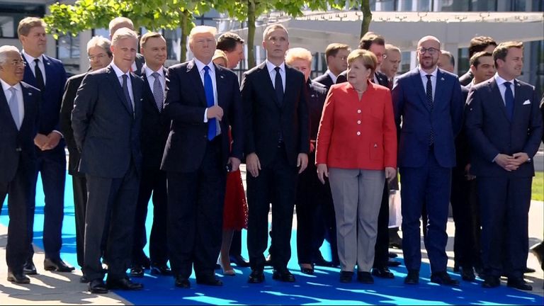 Trump wants NATO to unite against terrorists