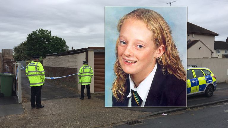 Danielle Jones murder: Garages searched for schoolgirl's body | UK News ...