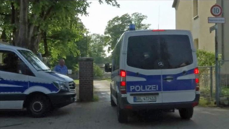 The teenager was detained in the village of Gerswalde, 60 miles northeast of Berlin