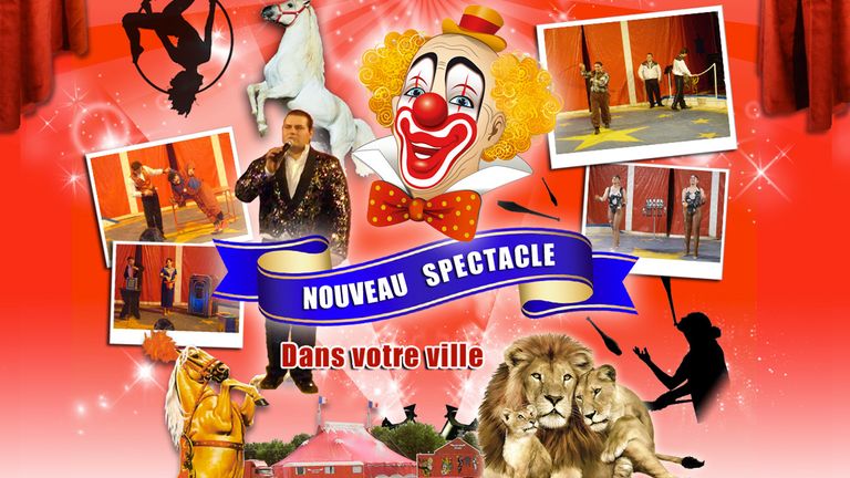 The home page of the Buffalo Circus website