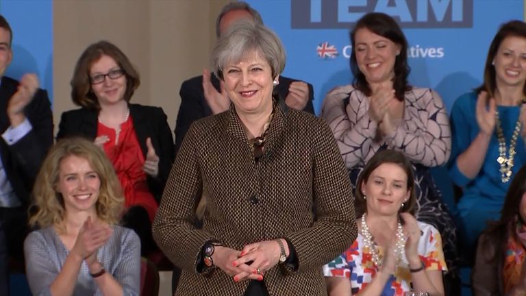 The Prime Minister has confirmed she will be sticking to the Conservative target to reduce net migration to under 100,000 - that&#39;s despite not hitting it for seven years.