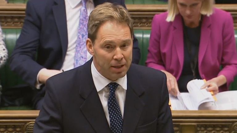Tobias Ellwood speaks in the House of Commons