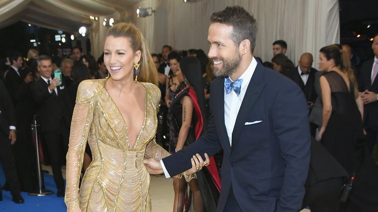 Blake Lyvely and Ryan Reynolds