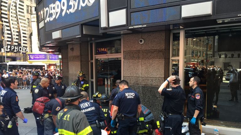 The New York City Fire Department posted this picture of the accident. Pic: @FDNY