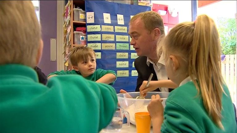 Lib Dems will invest £7 billion more in schools and colleges over the next parliament. 

