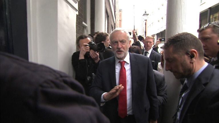 Jeremy Corbyn is not afraid to stand up to President Trump