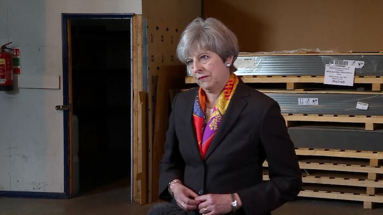 Theresa May reflects on local election results