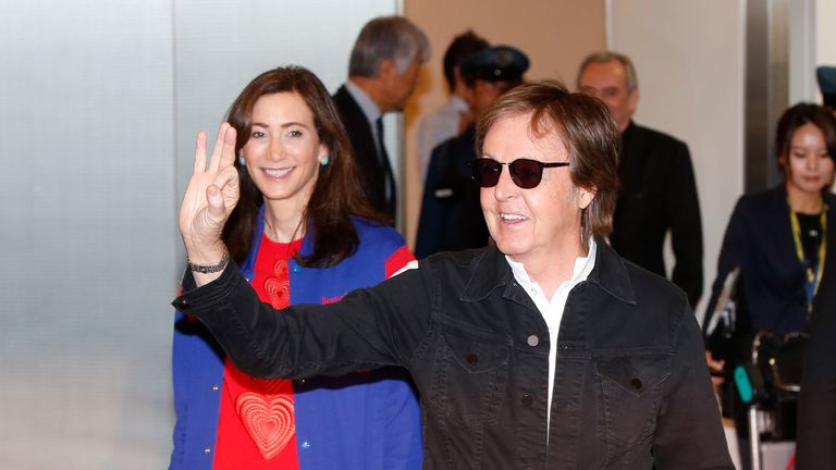 McCartney and wife Shevell remain at the top of the British Music Millionaires list