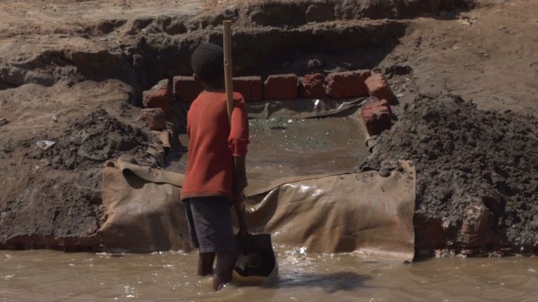 Young children are still being forced to work long hours in cobalt mines in the DRC