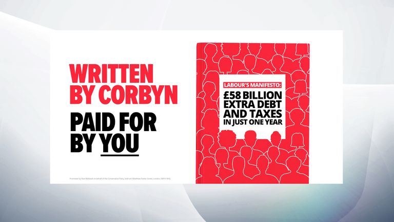 Conservative response to Labour manifesto