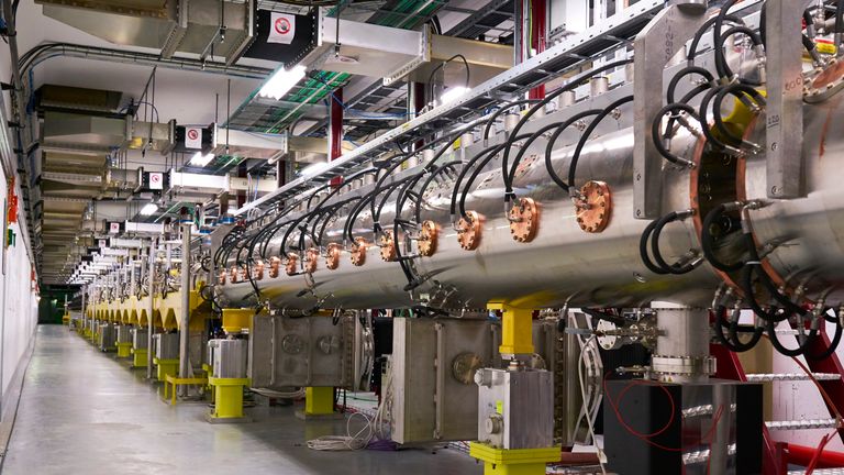 The linear accelerator Linac 4 is the latest addition to CERN&#39;s particle accelerator complex. Pic: CERN