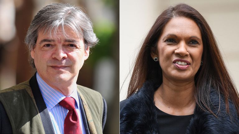 Lord St Davids denies posting threatening messages about Gina Miller on Facebook