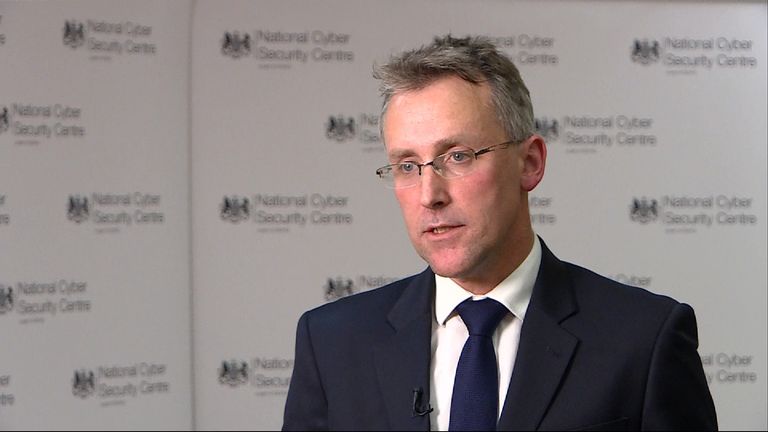 Ciaran Martin, the National Cyber Security Centre's chief executive