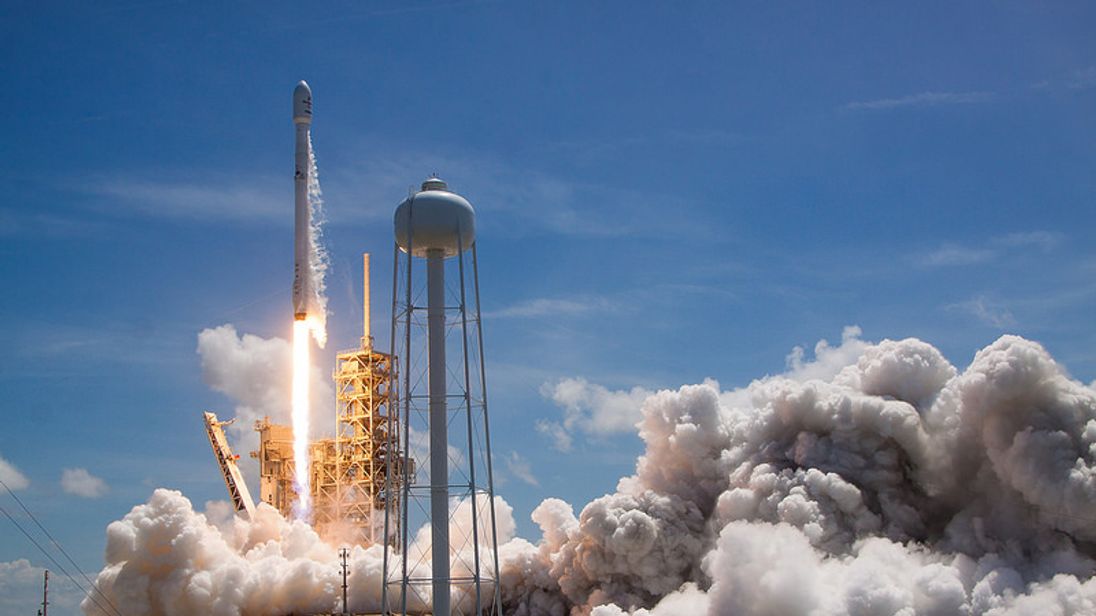 SpaceX rocket launch