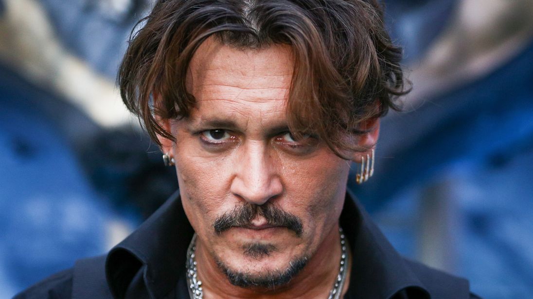 Johnny Depp sued for 'punching crew member twice in the ribs'