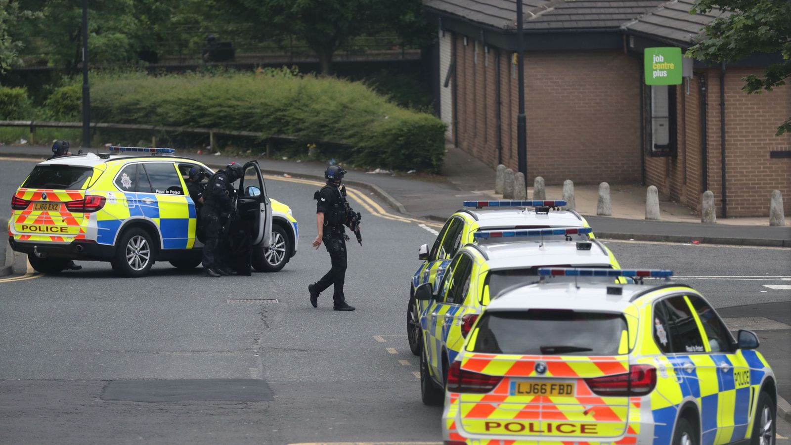 Job centre knifeman takes workers hostage in Newcastle | UK News | Sky News