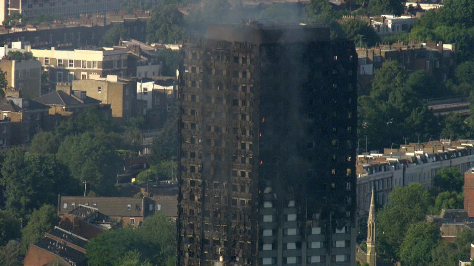 Grenfell Tower fire 'I saw a woman throw her baby from the window