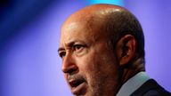 Goldman Sachs Group, Inc. Chairman and Chief Executive Officer Lloyd Blankfein speaks at the Clinton Global Initiative 2014 (CGI) in New York, September 24, 2014.