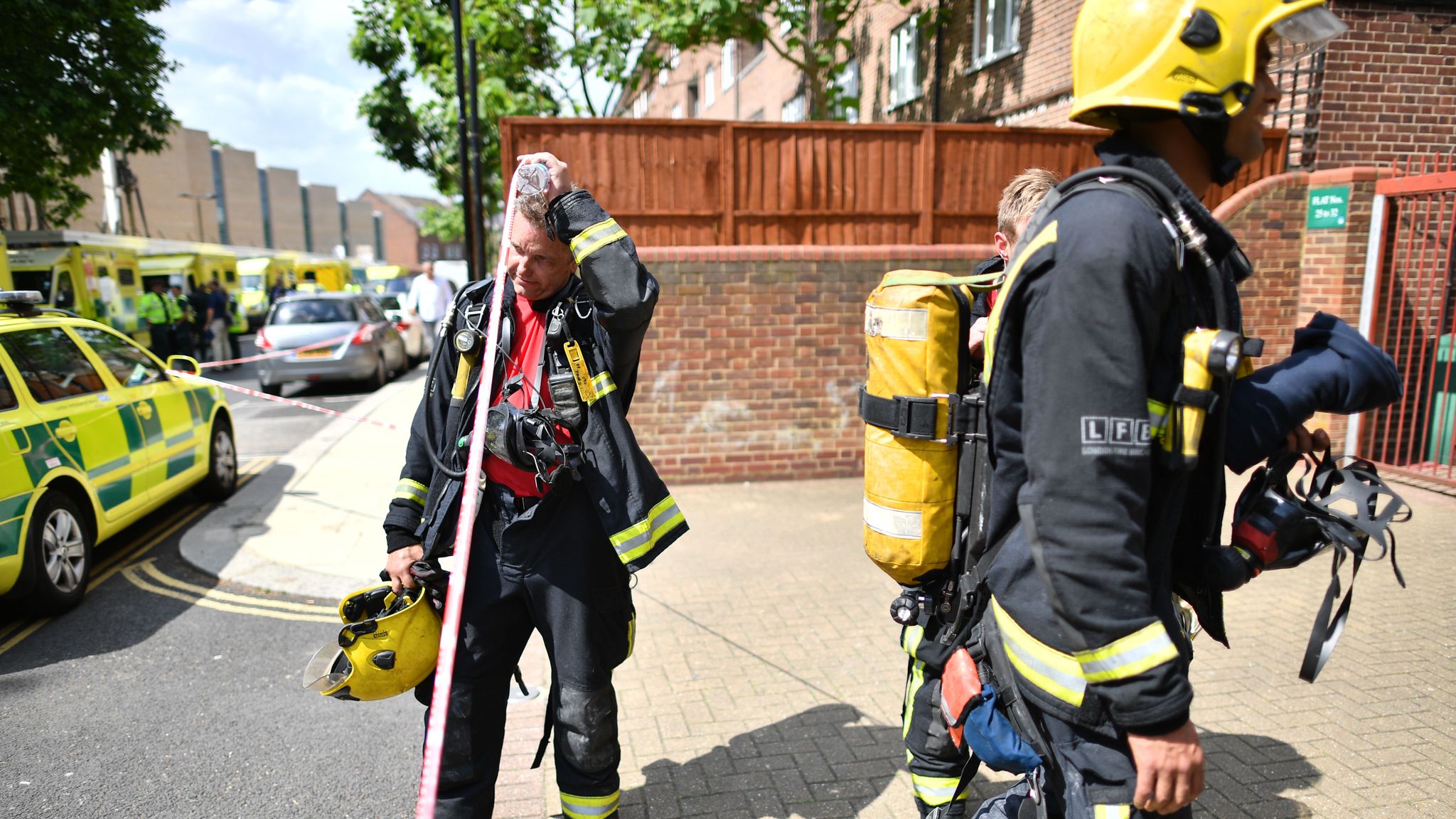 Grenfell Tower fire heroes | UK News | Sky News