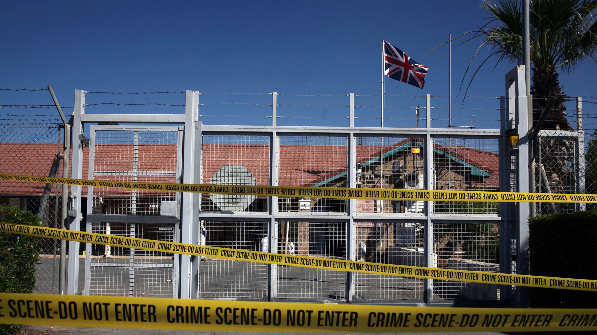 British military's Dhekelia base in Cyprus hit by 'grenade' blast