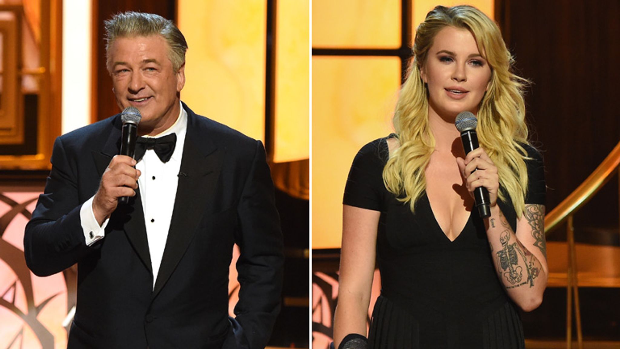 Alec Baldwin roasted as 'old ham' by daughter Ents & Arts News Sky News