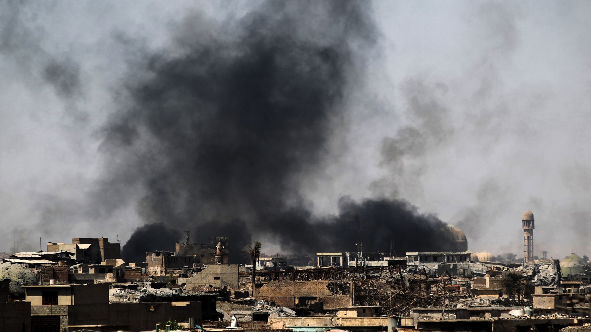 The battle for Mosul - deeper into the city | World News | Sky News