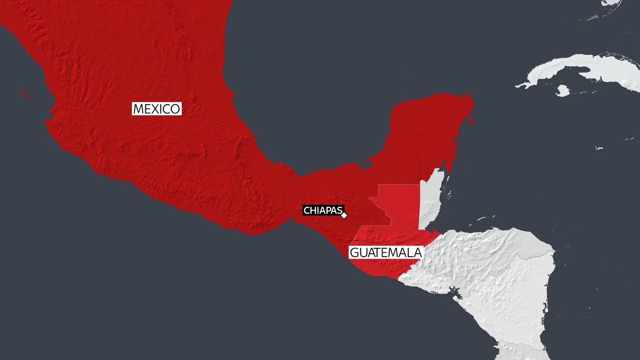 Large earthquake strikes Guatemala Mexico border | World News | Sky News 