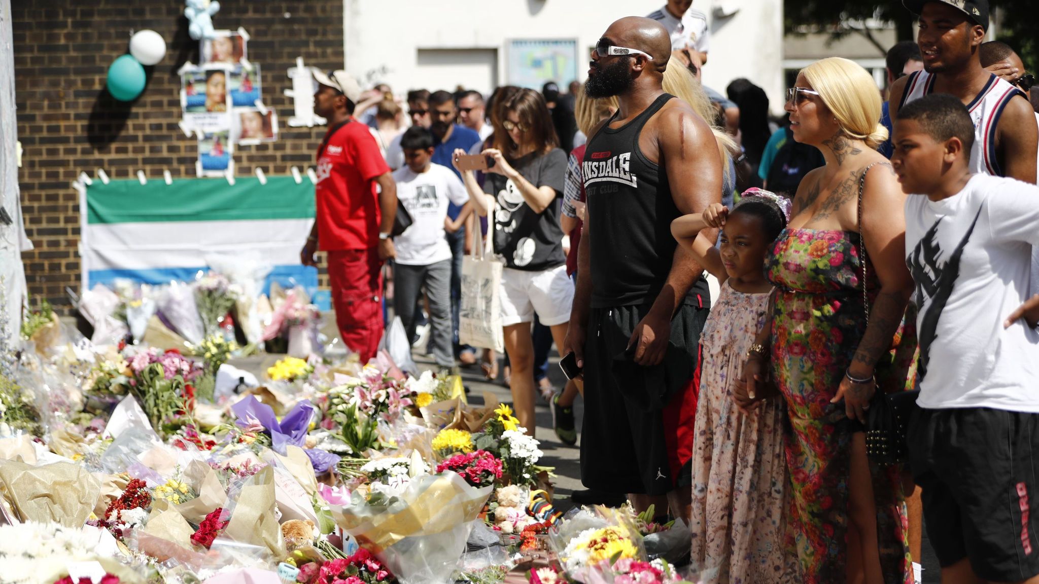 Funeral held for baby stillborn after Grenfell tower fire UK News