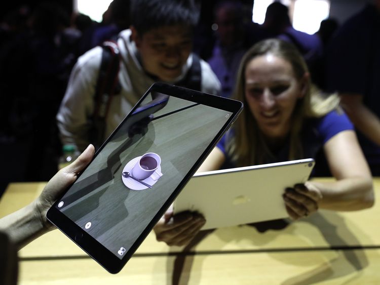 Apple announced three sizes of the new iPad Pro