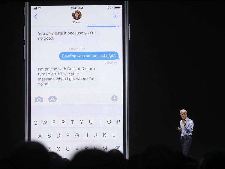iOS 11 will include a safety feature called &#39;Do Not Disturb&#39;