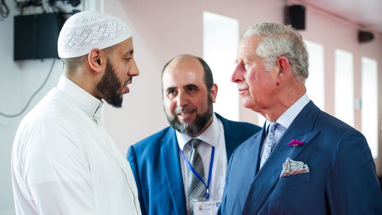 Prince Charles said his &#39;thoughts and prayers&#39; were with the Finsbury Park community