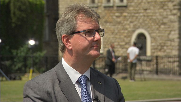 DUP MP Sir Jeffrey Donaldson