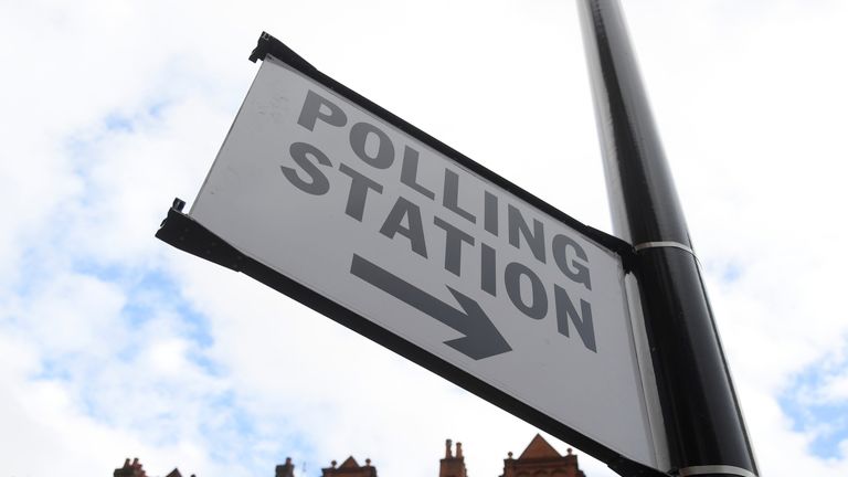 Polling stations will be open between 7am and 10pm