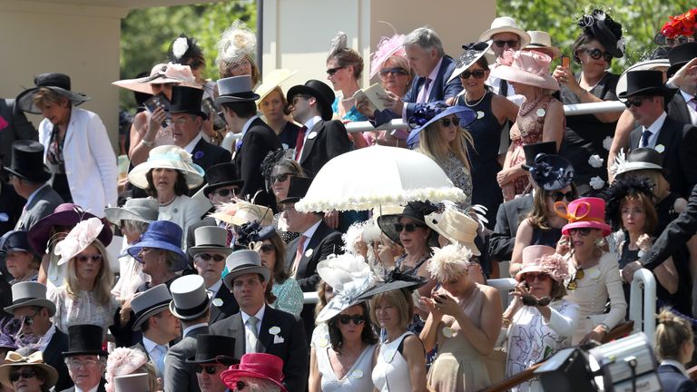 The heatwave has seen Royal Ascot abandon its strict dress code