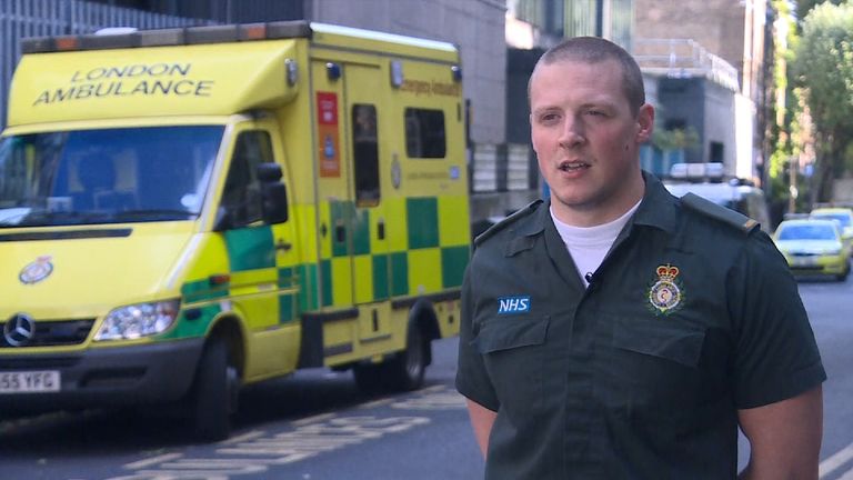 Gary Edwards was the first paramedic at the scene of London Bridge terror attack