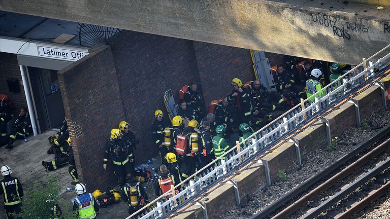 Man seen waving jumper from Grenfell window is rescued after being trapped  in burning building for 12 hours - Mirror Online