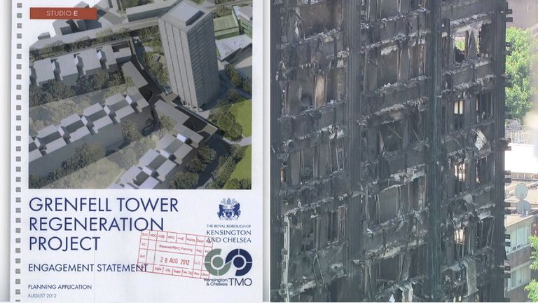 Documents show Grenfell Tower residents were consulted about cladding in 2012