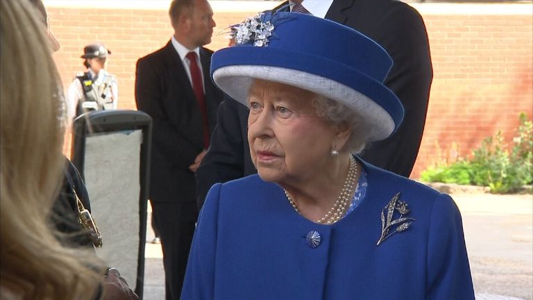 The Queen meets residents and volunteers in West London following Grenfell Tower fire
