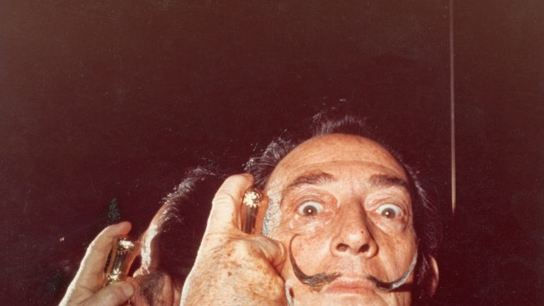 Salvador Dali in the 1960s