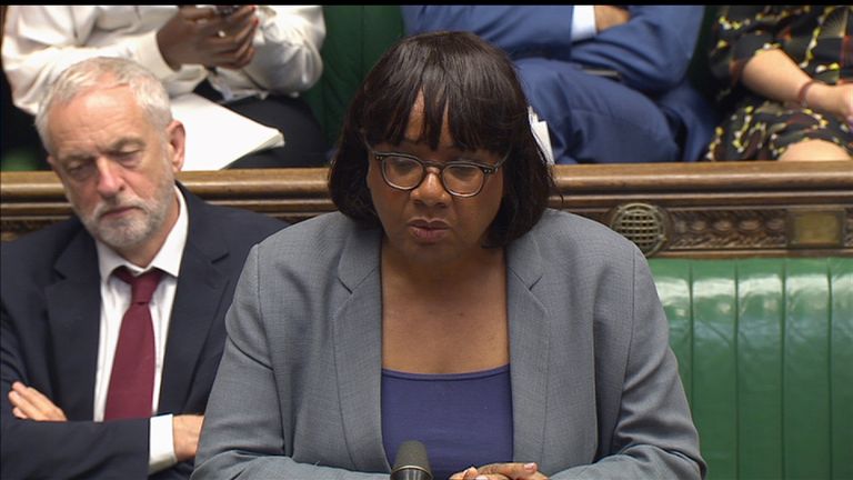 Diane Abbott wants more police on the streets