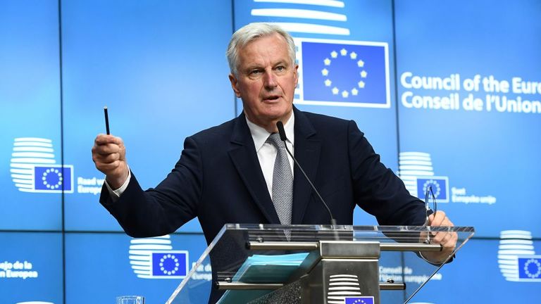 Michel Barnier - the EU's chief Brexit negotiator